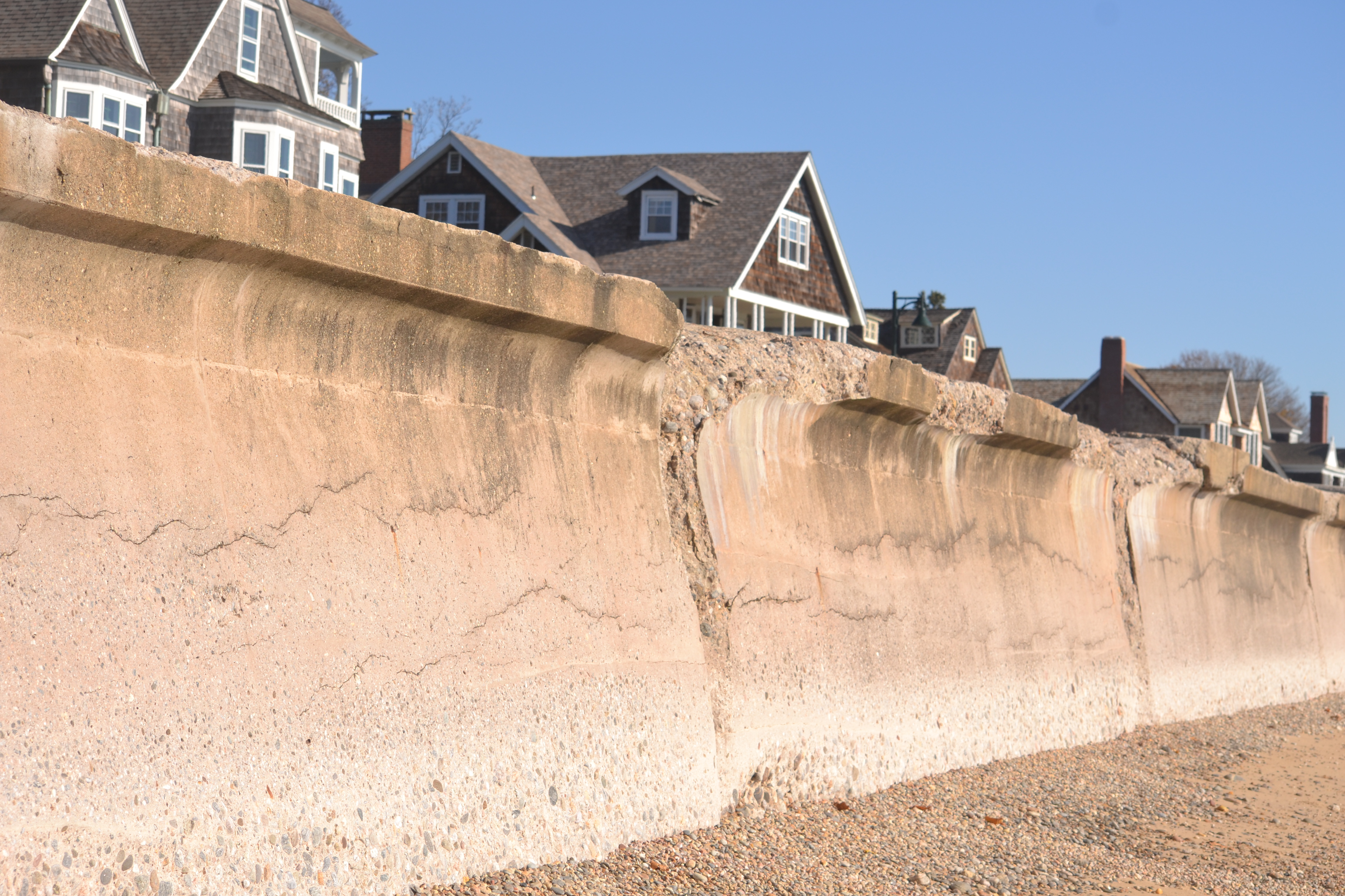 Old Saybrook seawall